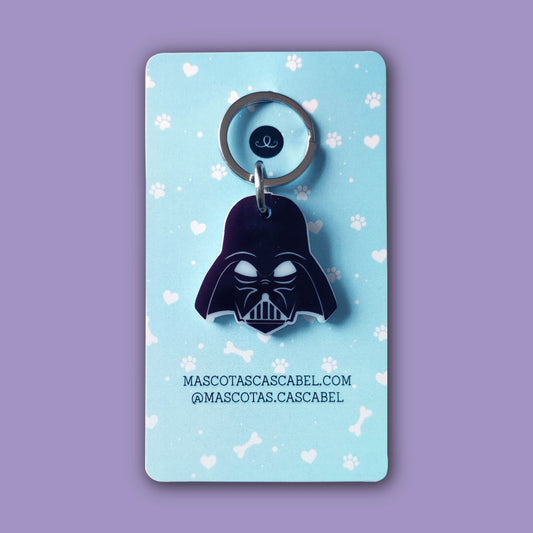 Plaquita personalizada "Villano de la Galaxia"