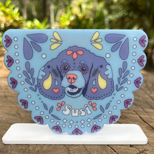 Placa Conmemorativa Papel Picado