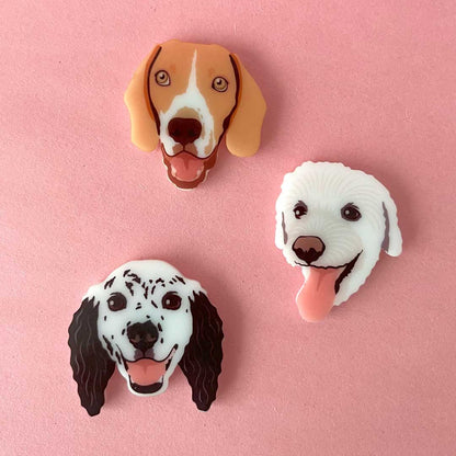 Llavero de tus Mascotas "Tres Caritas"