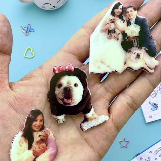 Imán personalizado de tu persona, mascota o cosa favorita