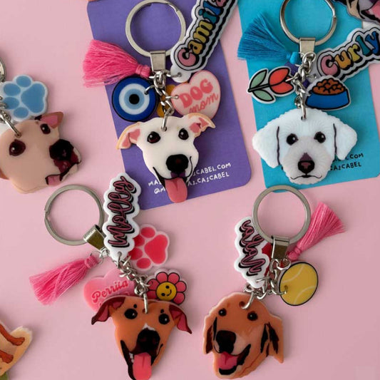 Llavero de tu Mascota "Una Carita"