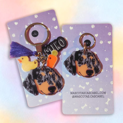 Llavero y Plaquita Personalizado de tu Mascota