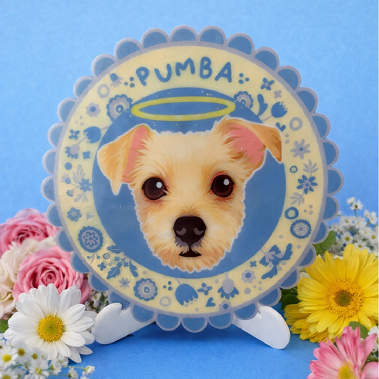 Roseta Placa Conmemorativa - Recuerdo de tu mascota