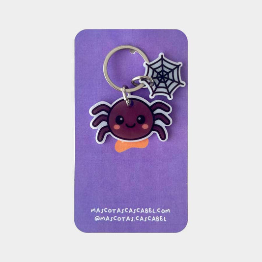 Plaquita para perro "Araña"