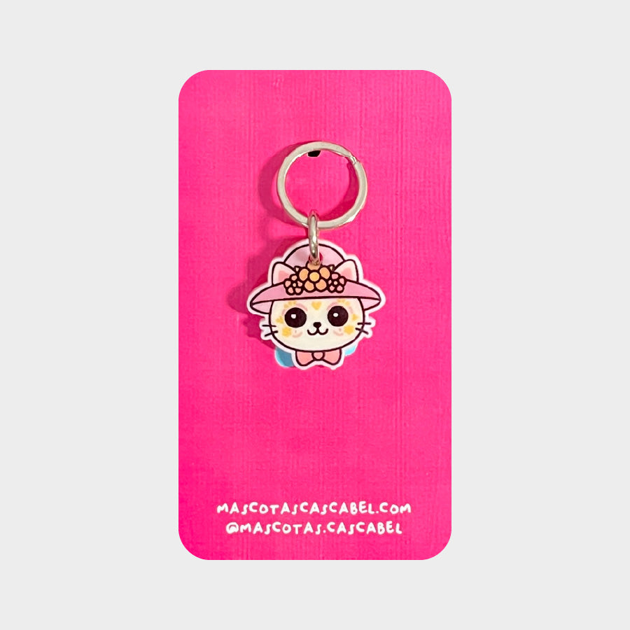 Plaquita para gato "Gatita Catrina"