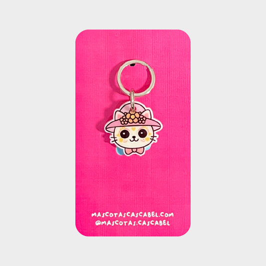 Plaquita para gato "Gatita Catrina"