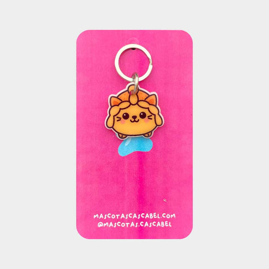 Plaquita para gato "Pan de Muerto"