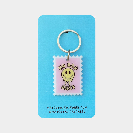 Plaquita para gato "No Bad Days"