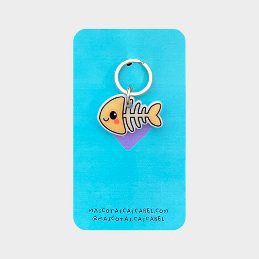 Plaquita para gato "Pescadito"