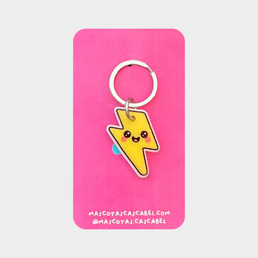 Plaquita para gato "Rayo"