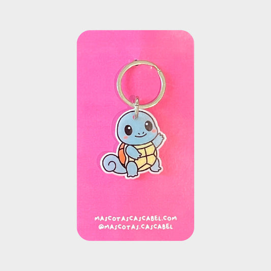 Plaquita para gato "Squirtle"