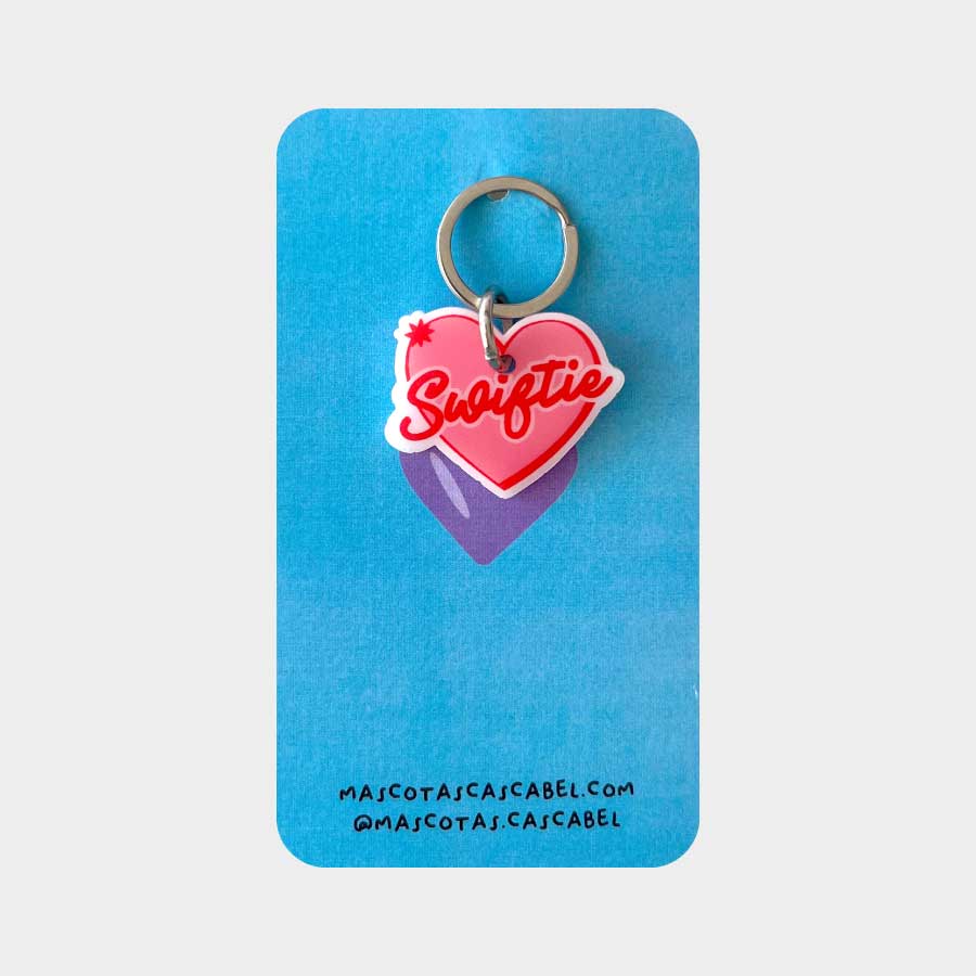 Plaquita para gato "Swiftie"