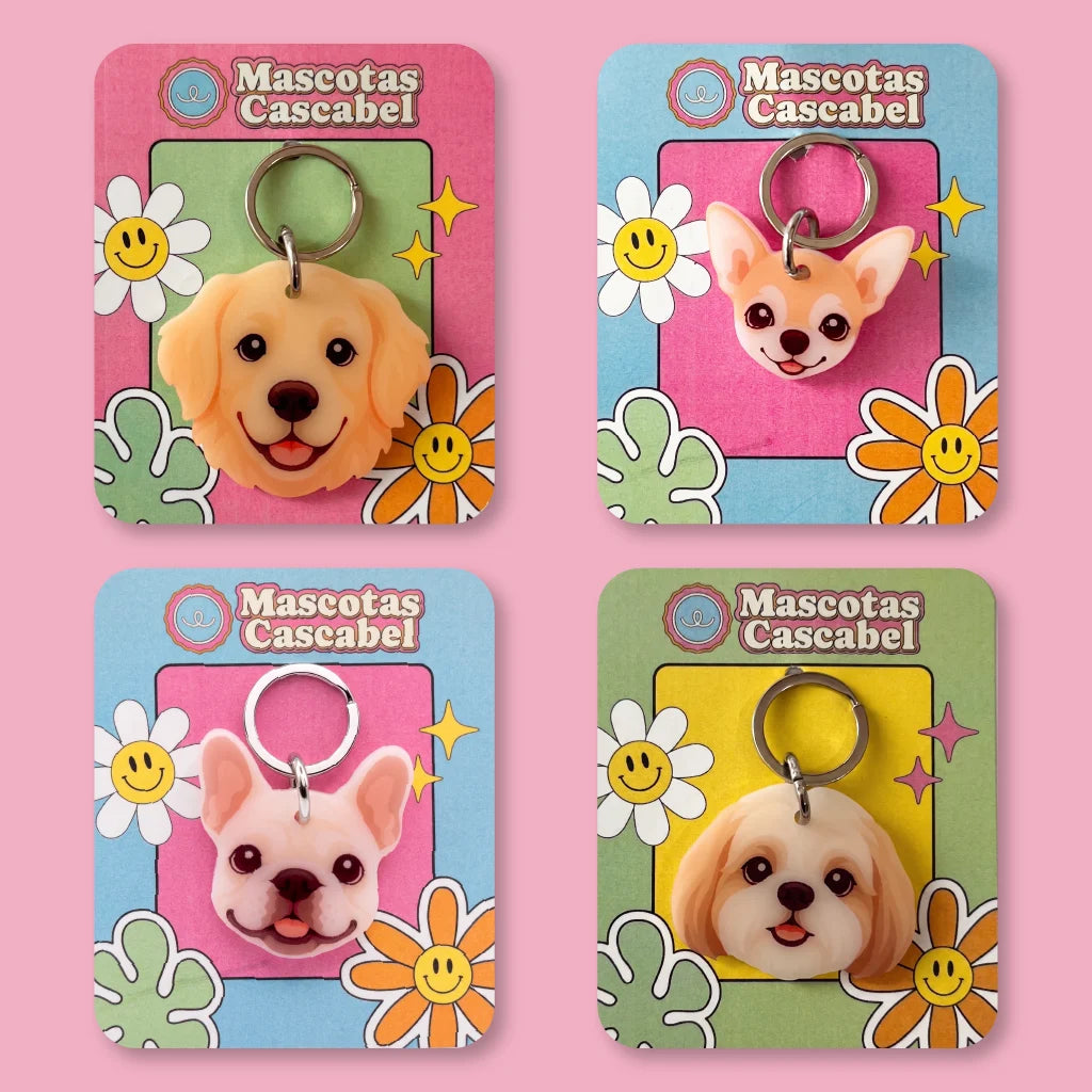 Plaquita para perro "Caritas"