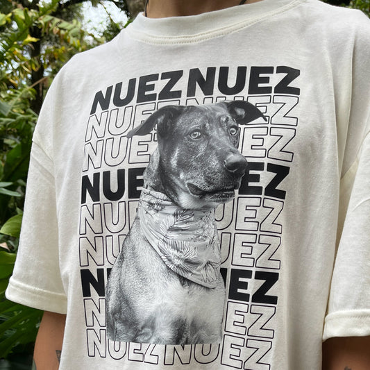 Playera de tu mascota | Estilo oversize personalizada