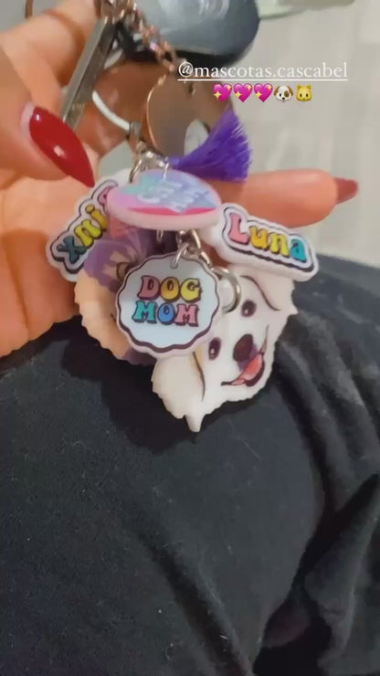 Llavero de tu Mascota "Una Carita"