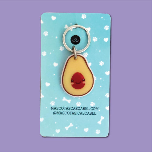 Plaquita personalizada "Aguacate"