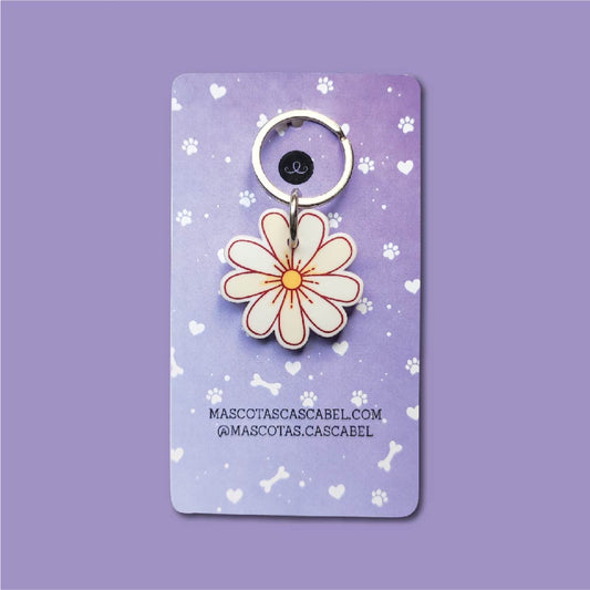 Plaquita personalizada "Flor"