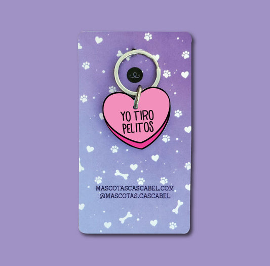 Placa para perro Pelitos  | Cascabel