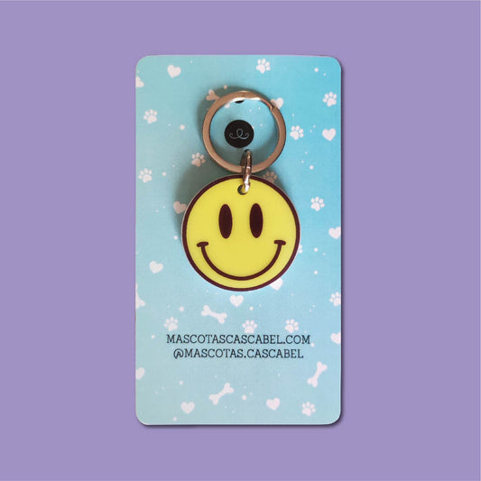 Plaquita personalizada "Carita 90's"